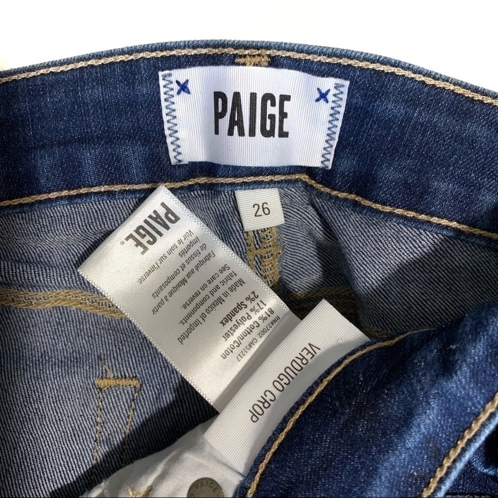 PAIGE Skinny ankle jeans - Vertigo Crop - Picture 7 of 8